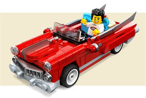 LEGO IDEAS - Build a Vintage car to cruise the streets of LEGO® Modular Buildings! - Rockabilly Ride