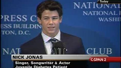 Nick Jonas on Diabetes | C-SPAN.org