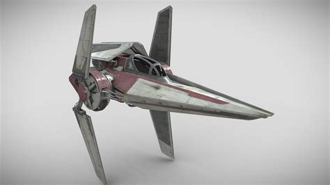 Star Wars V-Wing Nimbus-Class - 3D model by _Vadim2020_ (@Maha_Knox) [bdcfbc3] - Sketchfab