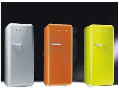 Smeg refrigerators look great for smaller retro renovation kitchens ...