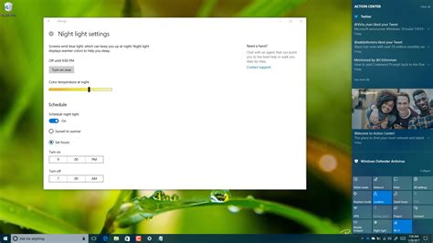 How to enable 'Night light' on Windows 10 - Pureinfotech