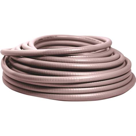 Ultralight Liquid Tight Non-Metallic Flexible Conduit, Gray, 3/4 in ...