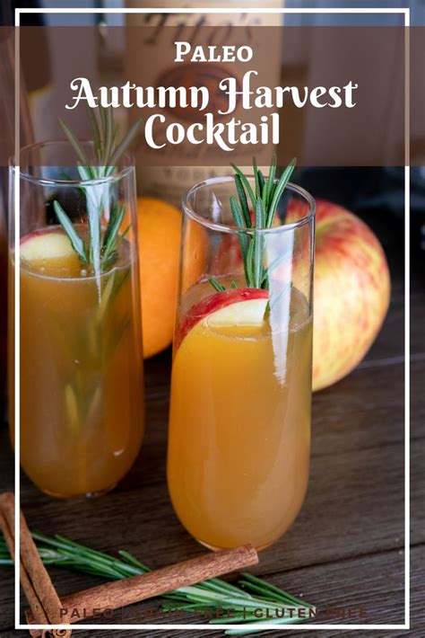 Autumn Harvest Cocktails | Recipe | Paleo cocktails, Apple drinks, Paleo alcoholic drinks