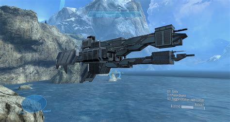 I built a UNSC Frigate in Forge. :) : halo