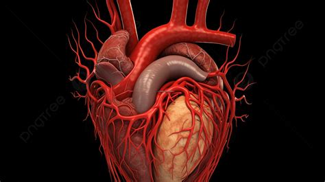 Heart Anatomy Background, Medical Image, Picture Of Heart Arteries Background Image And ...