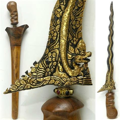 Indonesia - 20th century - Naga Keris / Draken Kris - Keris - Sword at ...