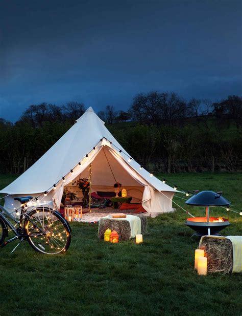 Bell Tent Glamping Bell Tent Glamping, Camping Glamping, Outdoor Camping, Garden Lighting ...