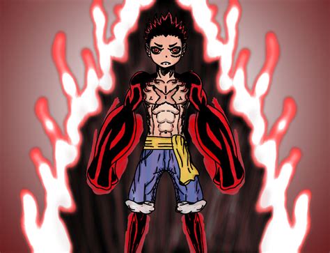 Gear 4th Luffy Bound Man Mastered by shadowlord19 on DeviantArt