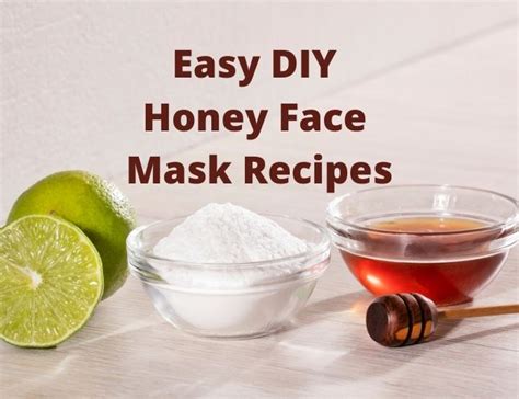 10 Easy DIY Honey Face Mask Recipes