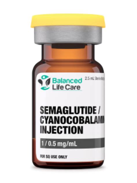 Semaglutide / Cyanocobalamin Injection - Balanced Life Care