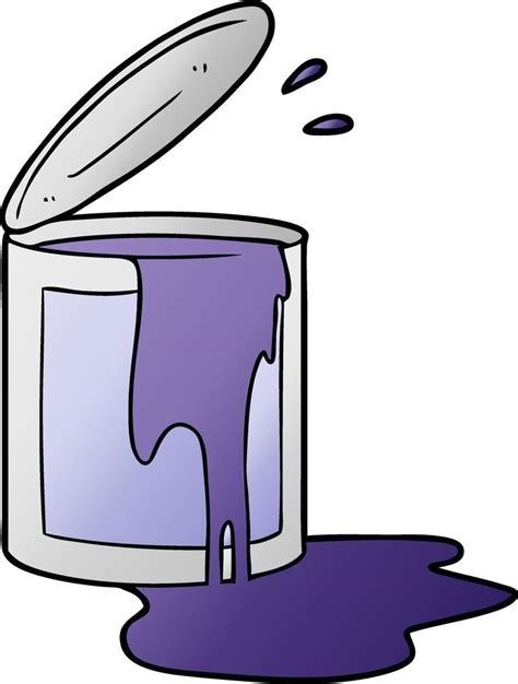 Cartoon paint bucket 14035669 Vector Art at Vecteezy