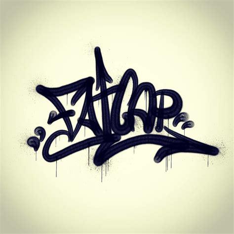 Graffiti tags & handstyles: design theory & examples