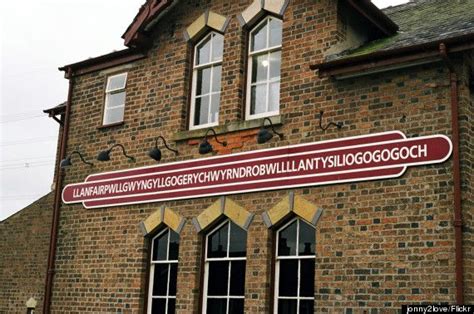 Wales Longest Town Name / Llanfairpwllgwyngyllgogerychwyrndrobwyll ... : Mary's church in the ...