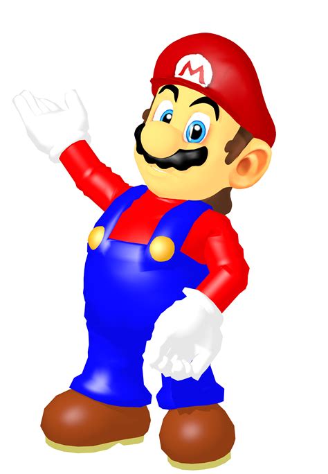 Super Mario 64 promo render by supermariojumpan on DeviantArt