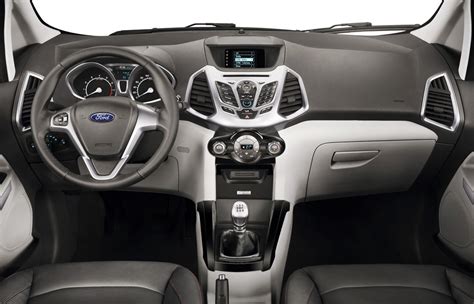 Ford EcoSport facelift's all-new interior - Rendering