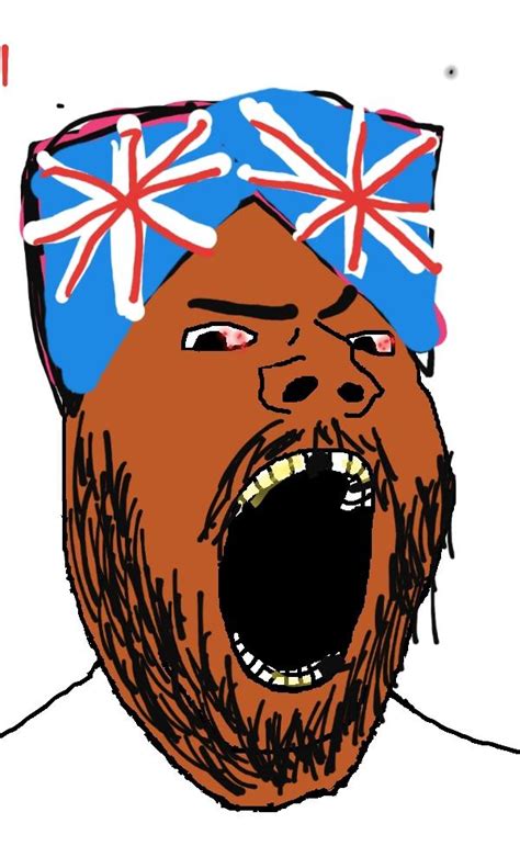 Wojak Soyjak british | Soy Boy Face / Soyjak | Know Your Meme