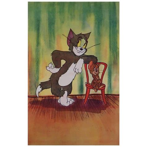 Tom And Jerry (1950r) Poster | Tom and jerry cartoon, Tom and jerry ...