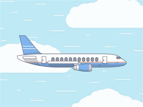 Plane | Airplane illustration, Airplane drawing, Illustration