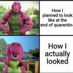 Ripped Barney Meme Generator - Imgflip