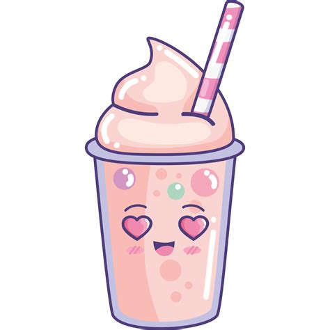 cute milkshake kawaii 24095946 PNG