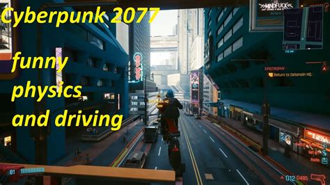 Cyberpunk 2077 - glitches, funny physics and driving compilation (PC) #Cyberpunk2077 ...