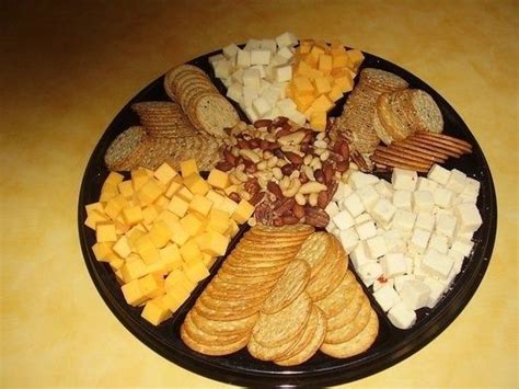 Cheese And Crackers Display, | Cheese and cracker platter, Food platters, Food displays