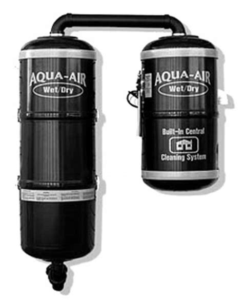 Aqua Air AA004 W/8.4 Wet Dry Central Vacuum 2 Motors