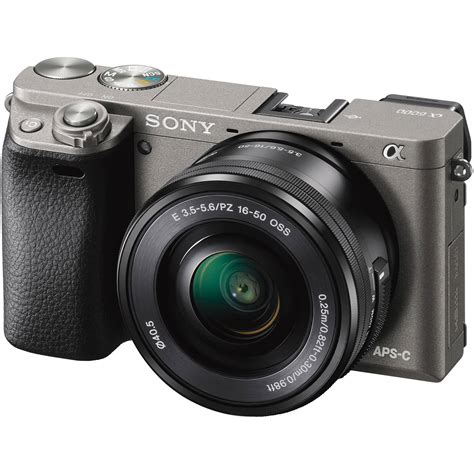 Sony - Alpha A6400 Mirrorless Camera With E Pz 16-50Mm F/3.5-5.6 Oss Lens - Black at Edwin Young ...