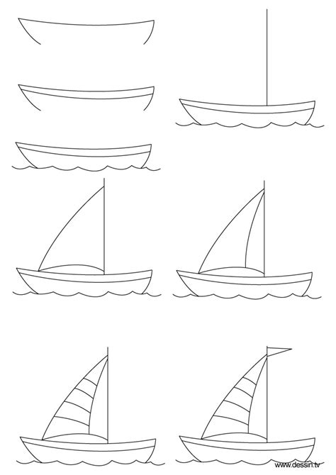 Drawing boat