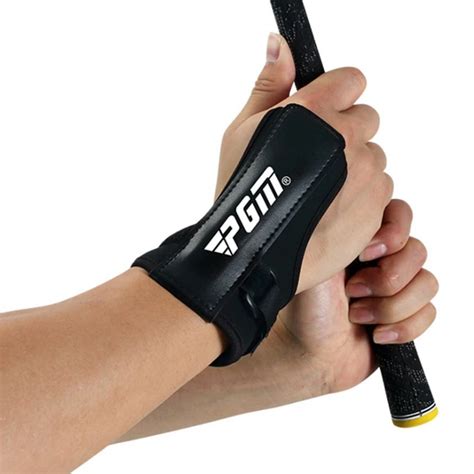 Golf Training Aids Adjustable Swing Wrist Brace Band Correct Golf Clubs Wrist Gesture Practice ...