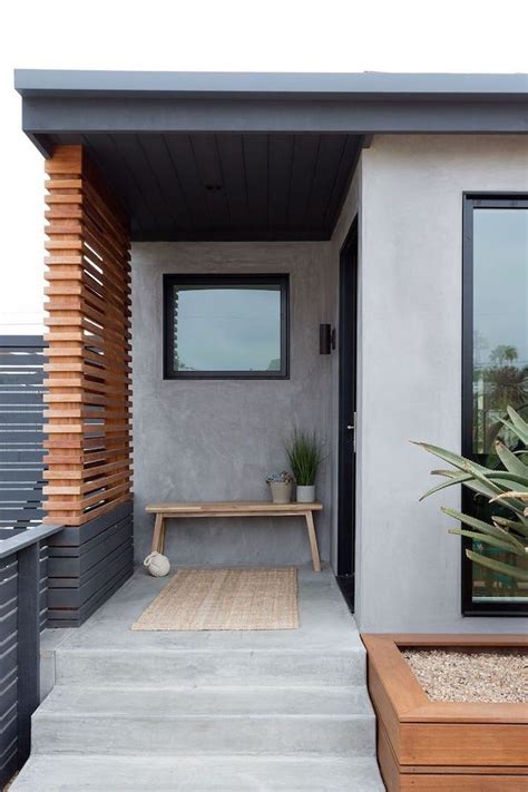 contemporary front porch ideas - Lizzie Swartz