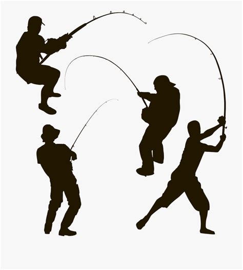 221 Fly Fishing Silhouette Svg SVG PNG EPS DXF File