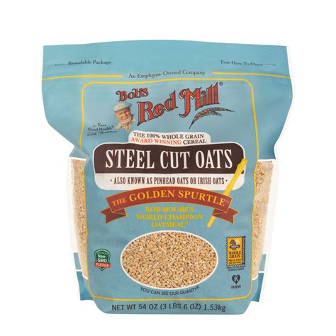 Steel Cut Oats & Oatmeal | Bob's Red Mill