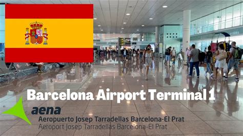 Barcelona El Prat Terminal 1 Map at Malinda Evans blog