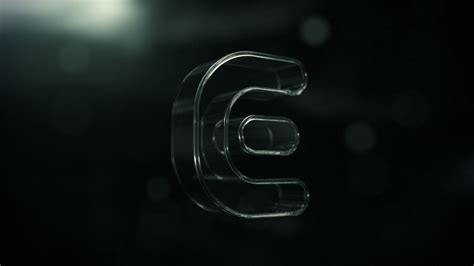 E 3D logo animation on Behance