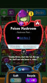 Poison Mushroom | Plants vs. Zombies Wiki | FANDOM powered by Wikia