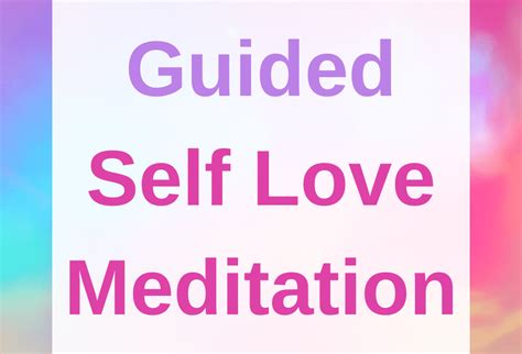 5 Minute Guided Self Love Meditation Script - Rebekah Lee Ives