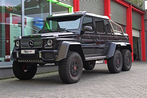 Black Mercedes-Benz G63 AMG 6x6 For Sale - GTspirit