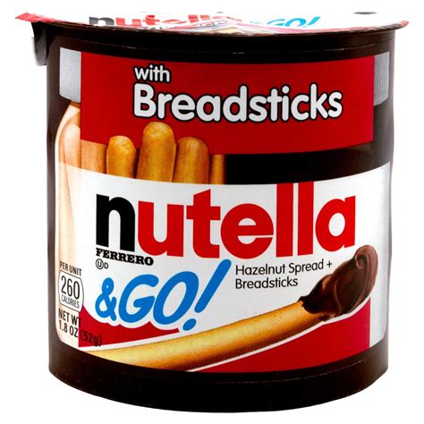 Nutella & Go Snack Pack — Snackathon Foods