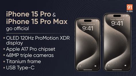 iPhone 15 Pro, iPhone 15 Pro Max launched in India: price ...