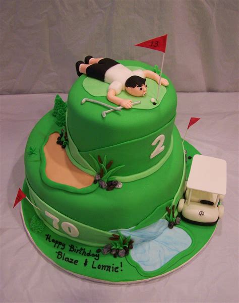 golf themed cake | Golf cake, Golf themed cakes, Golf birthday cakes