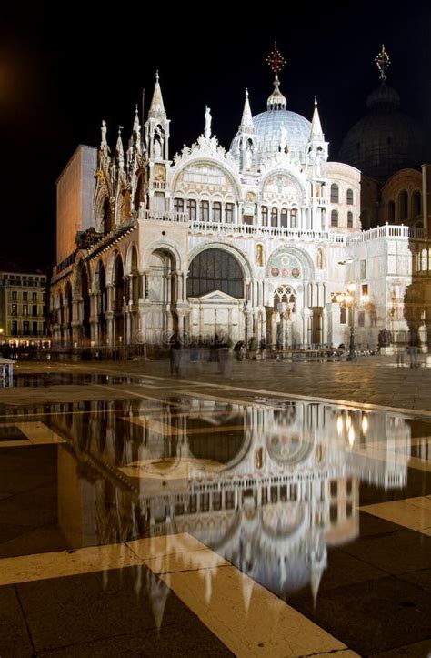 San Marco plaza stock photo. Image of night, italy, holy - 13745252