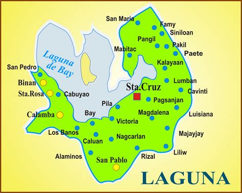 Mapa Ng Lalawigan Ng Laguna