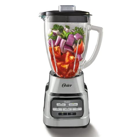 Oster One Touch 6 Cup Glass Jar Blender, Smoothie Blender, Food Chopper ...