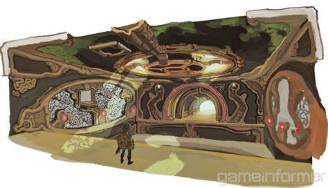 Zelda: Breath of the Wild dungeon concept art - Nintendo Everything