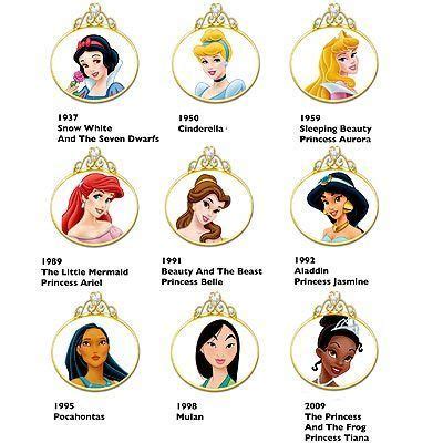 All Disney Princesses And Princes Names