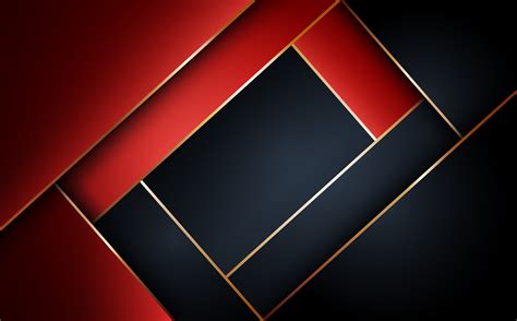 Red and Black abstract layer geometric background 691296 Vector Art at Vecteezy