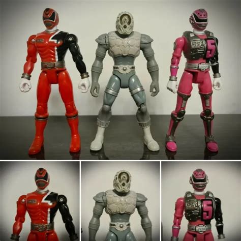 POWER RANGERS SPD Pink Talking Ranger Space Alien Red Ranger Action Figure Set £15.43 - PicClick UK