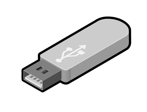 Clipart - USB Thumb Drive 2