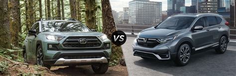 2021 Toyota RAV4 vs 2021 Honda CR-V